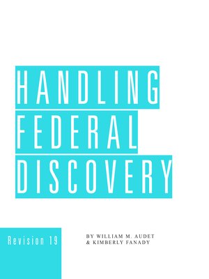 cover image of Handling Federal Discovery